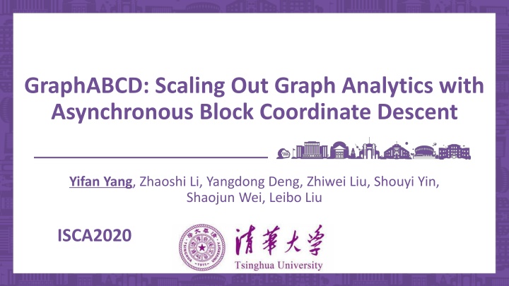 graphabcd scaling out graph analytics with
