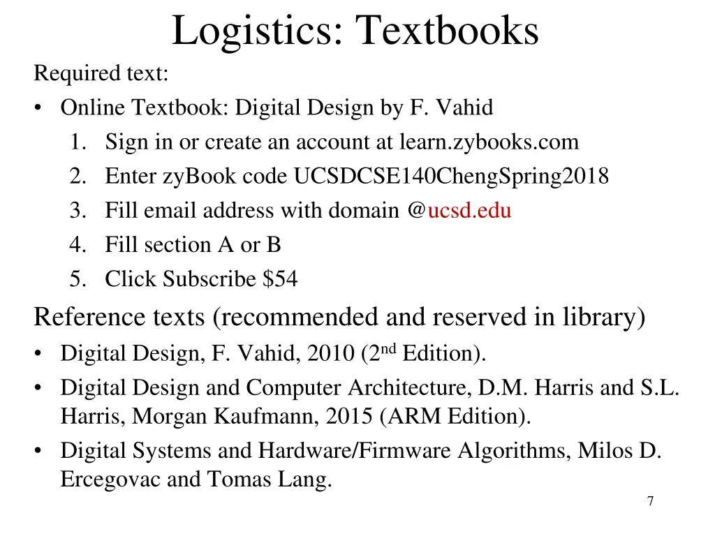 logistics textbooks