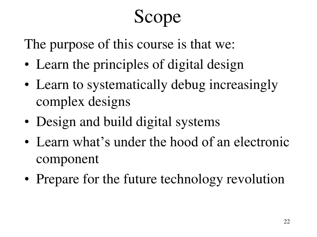 scope