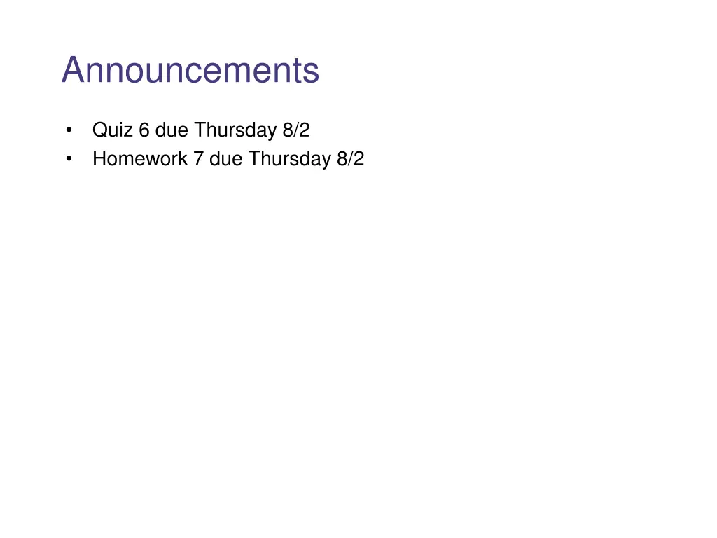announcements 3