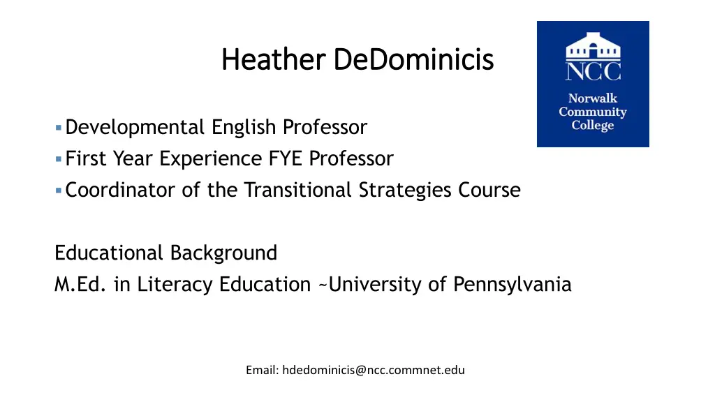 heather dedominicis heather dedominicis