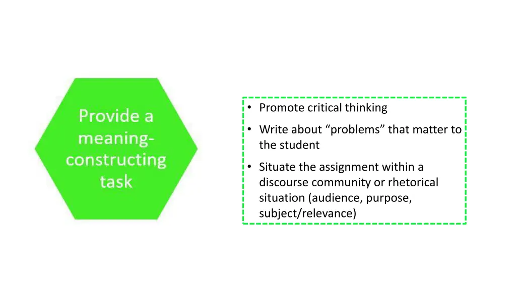 promote critical thinking