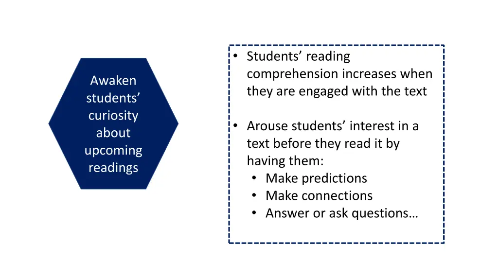 students reading comprehension increases when