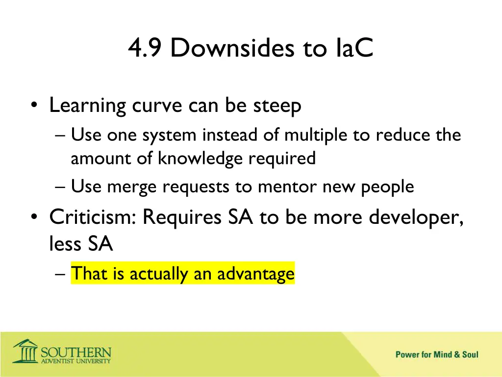 4 9 downsides to iac