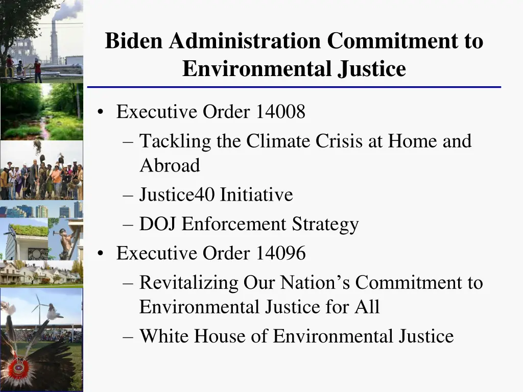 biden administration commitment to environmental