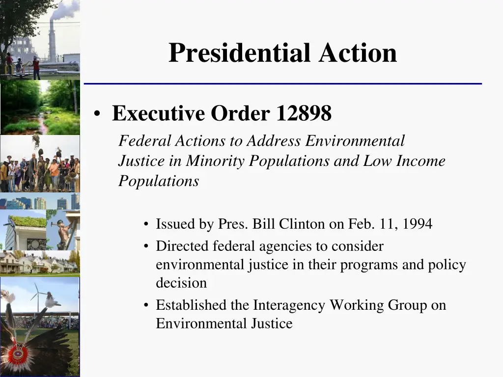 presidential action