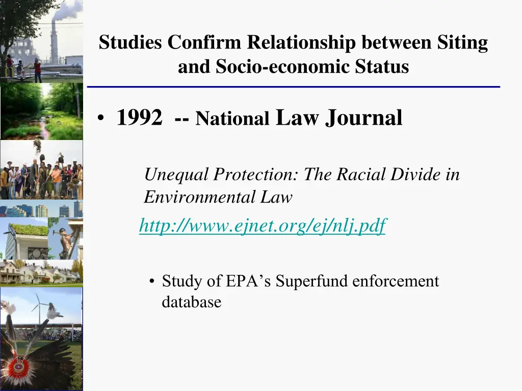 studies confirm relationship between siting 2