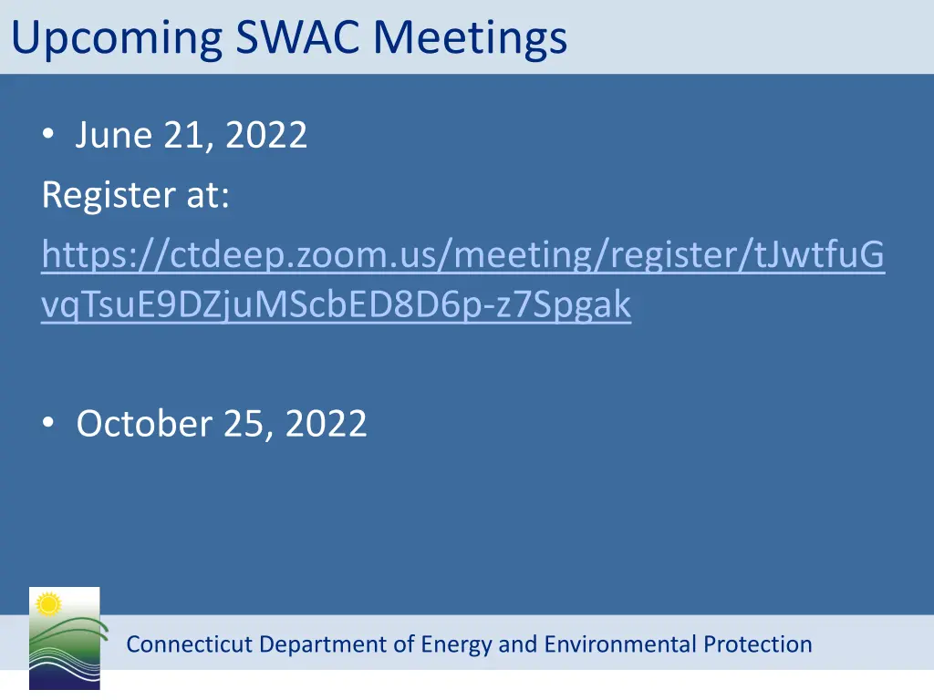 upcoming swac meetings