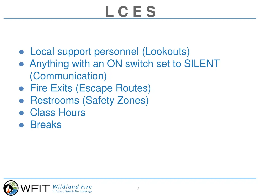 l c e s