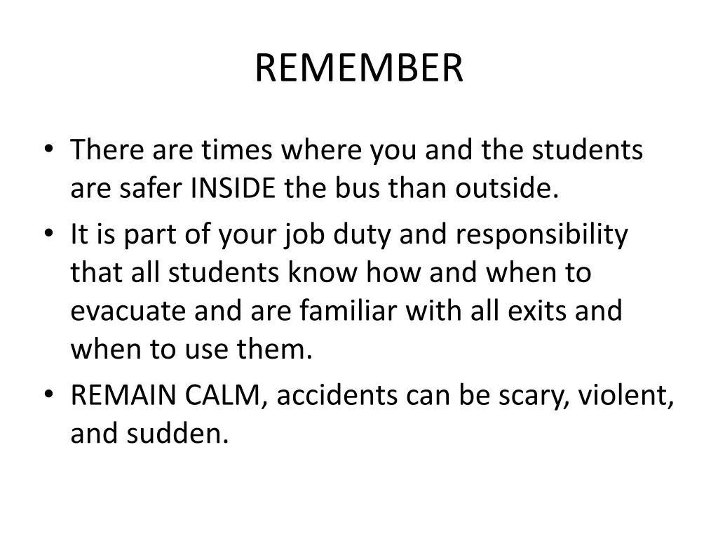 remember