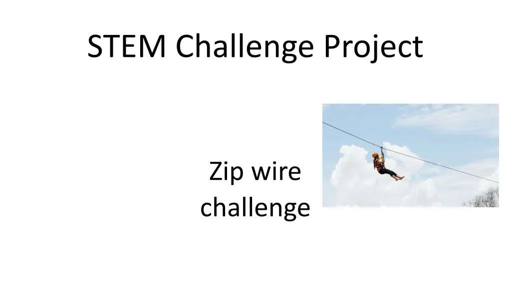 stem challenge project