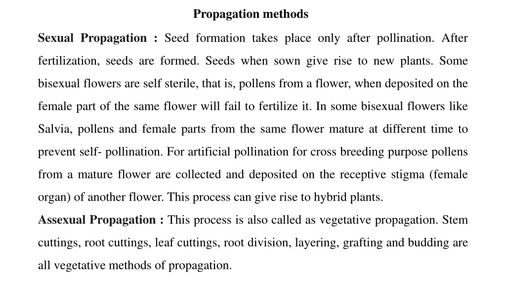 propagation methods