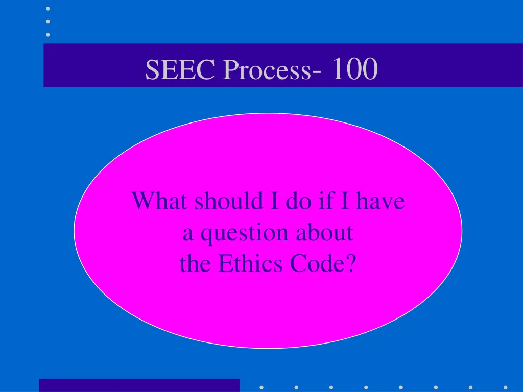 seec process 100