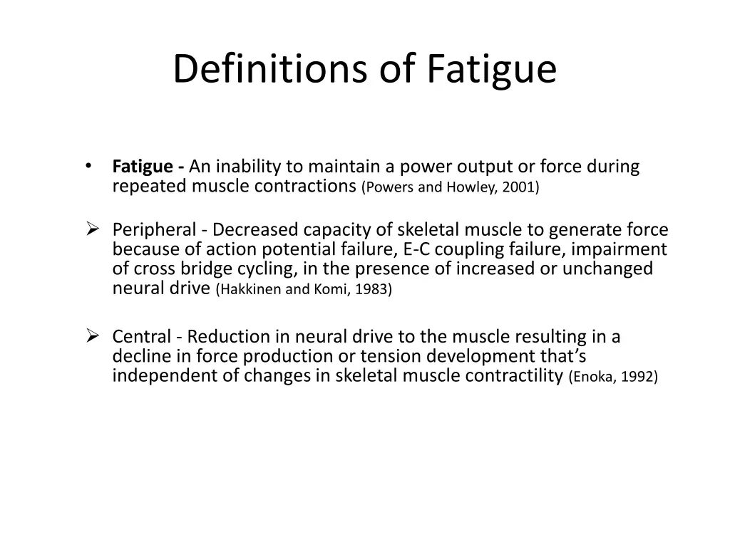 definitions of fatigue