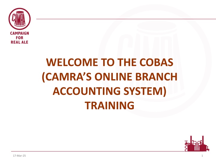 welcome to the cobas camra s online branch