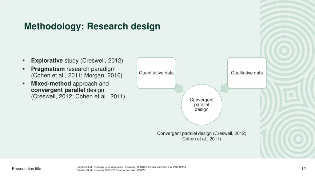 methodology research design