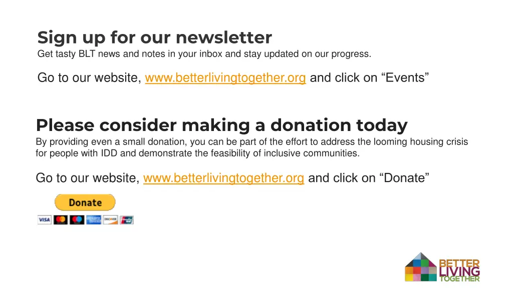 sign up for our newsletter get tasty blt news