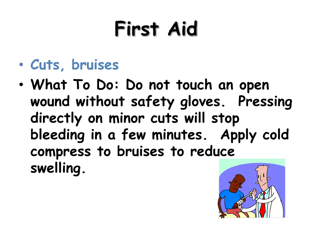 first aid 1