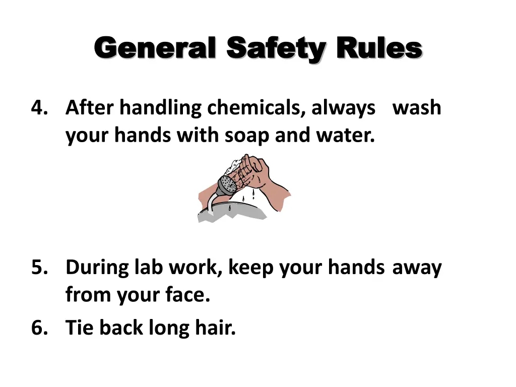 general safety rules general safety rules 1