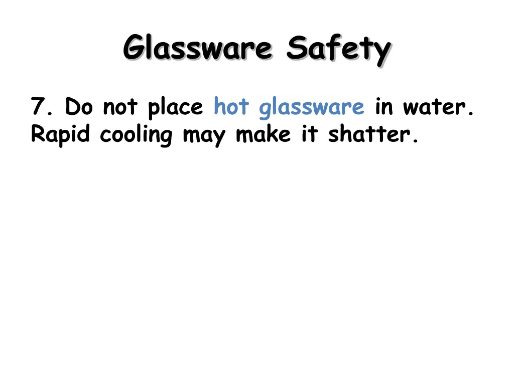 glassware safety 2