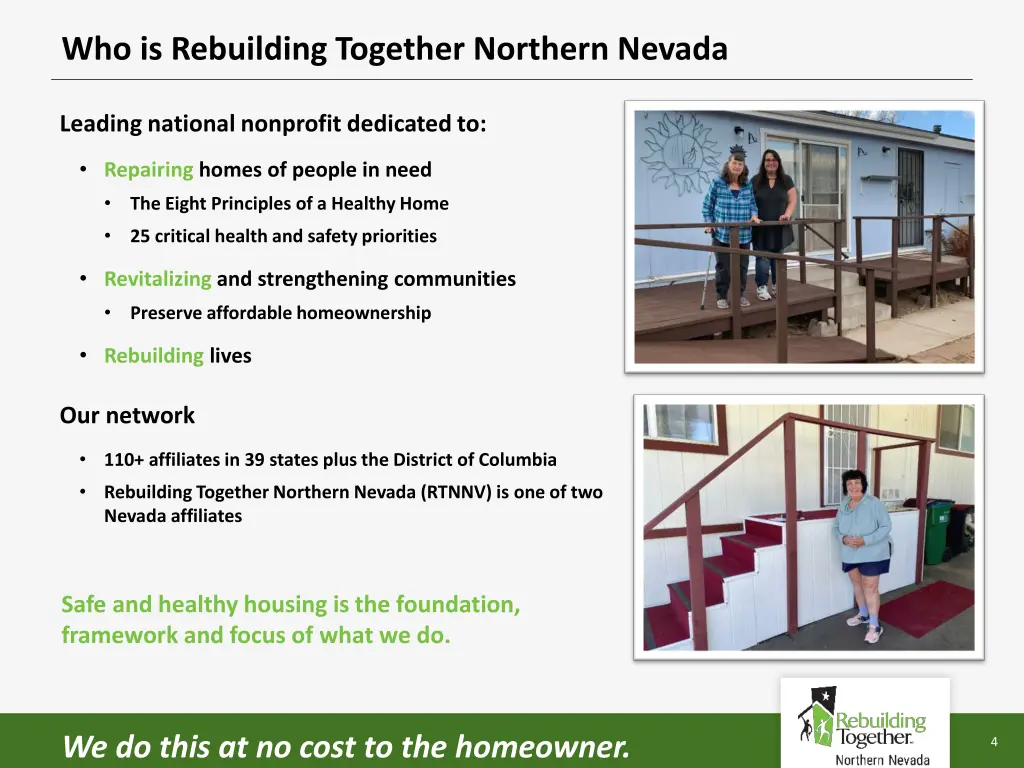 who is rebuilding together northern nevada