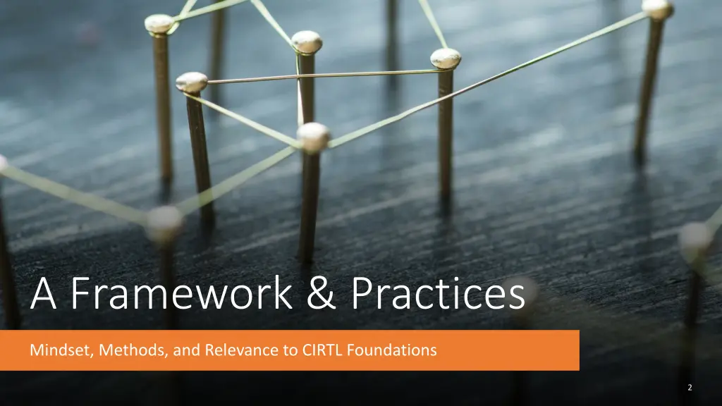 a framework practices