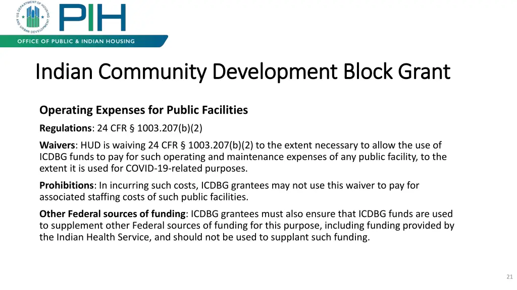 indian community development block grant indian 5