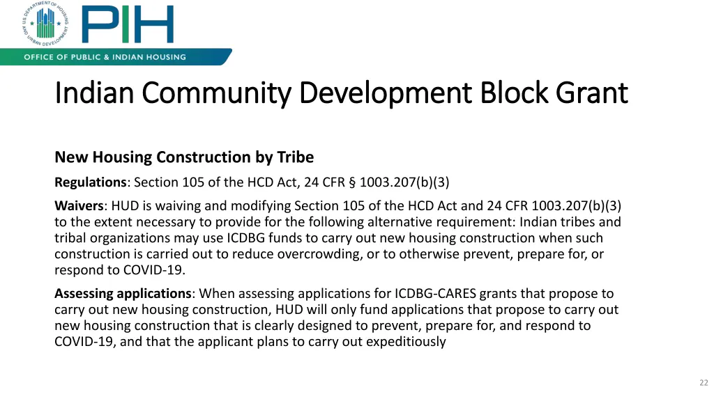 indian community development block grant indian 6