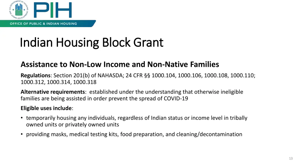 indian housing block grant indian housing block 3