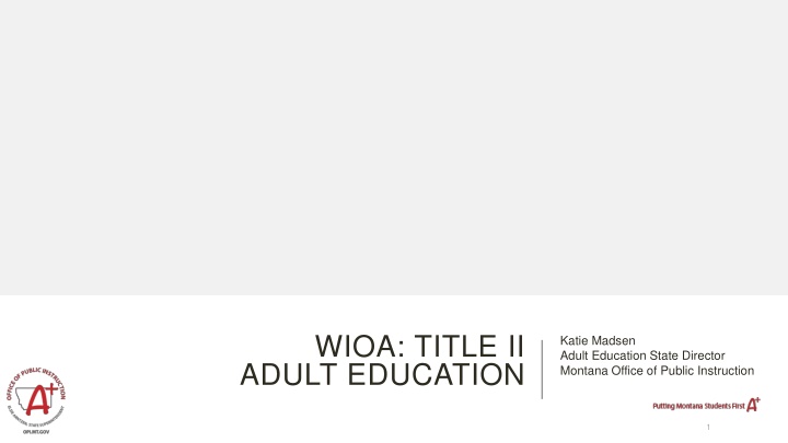 wioa title ii adult education