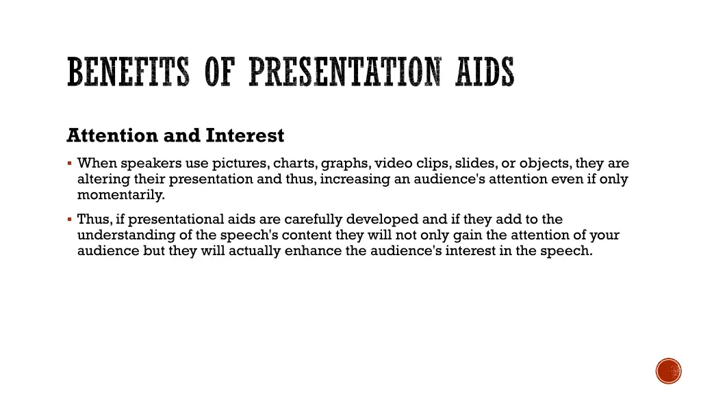 benefits of presentation aids 2