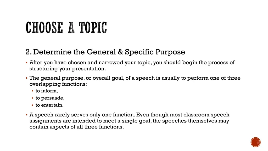 choose a topic 1
