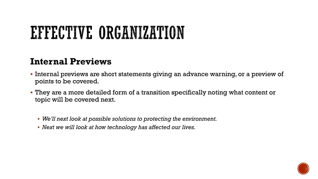 effective organization 7