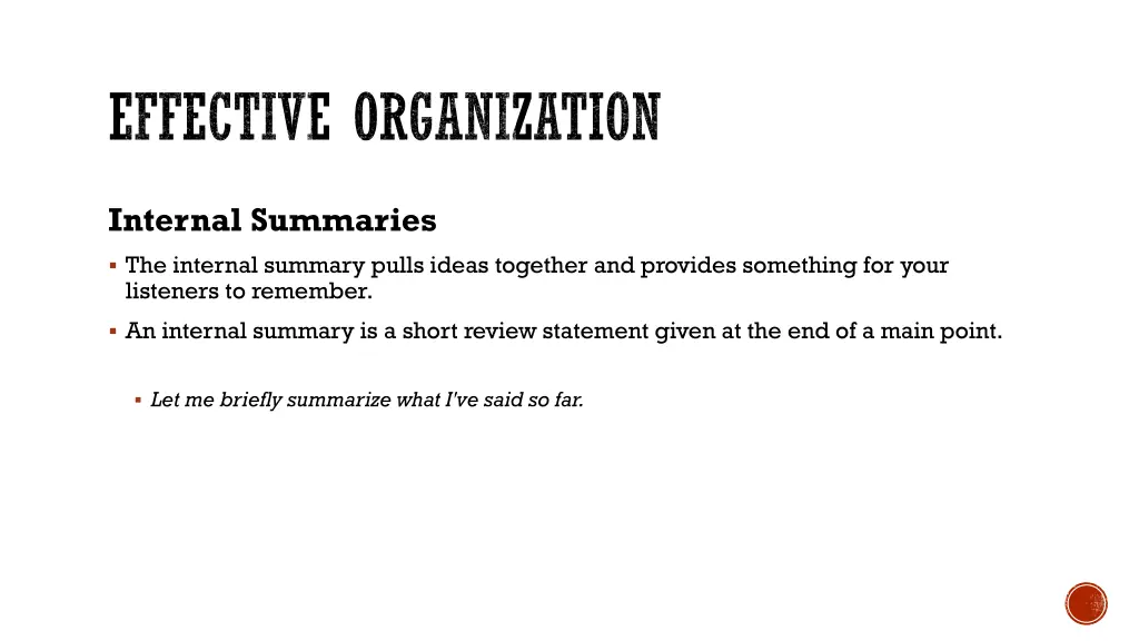 effective organization 8