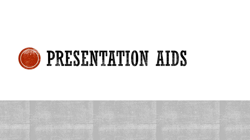 presentation aids