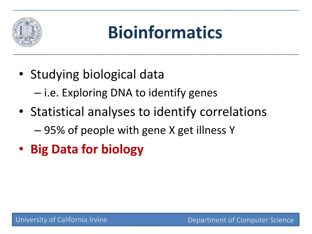 bioinformatics