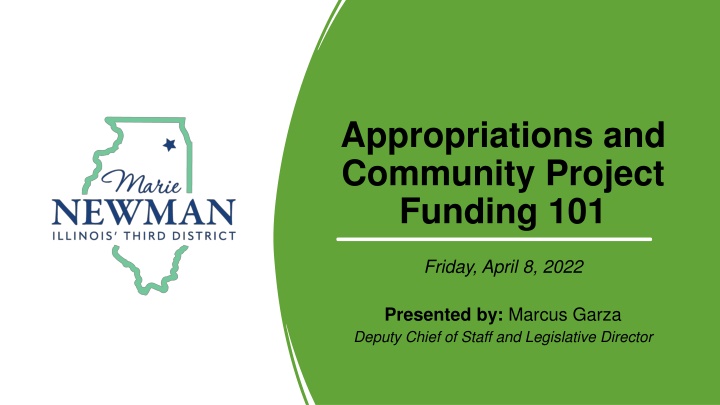 appropriations and community project funding 101