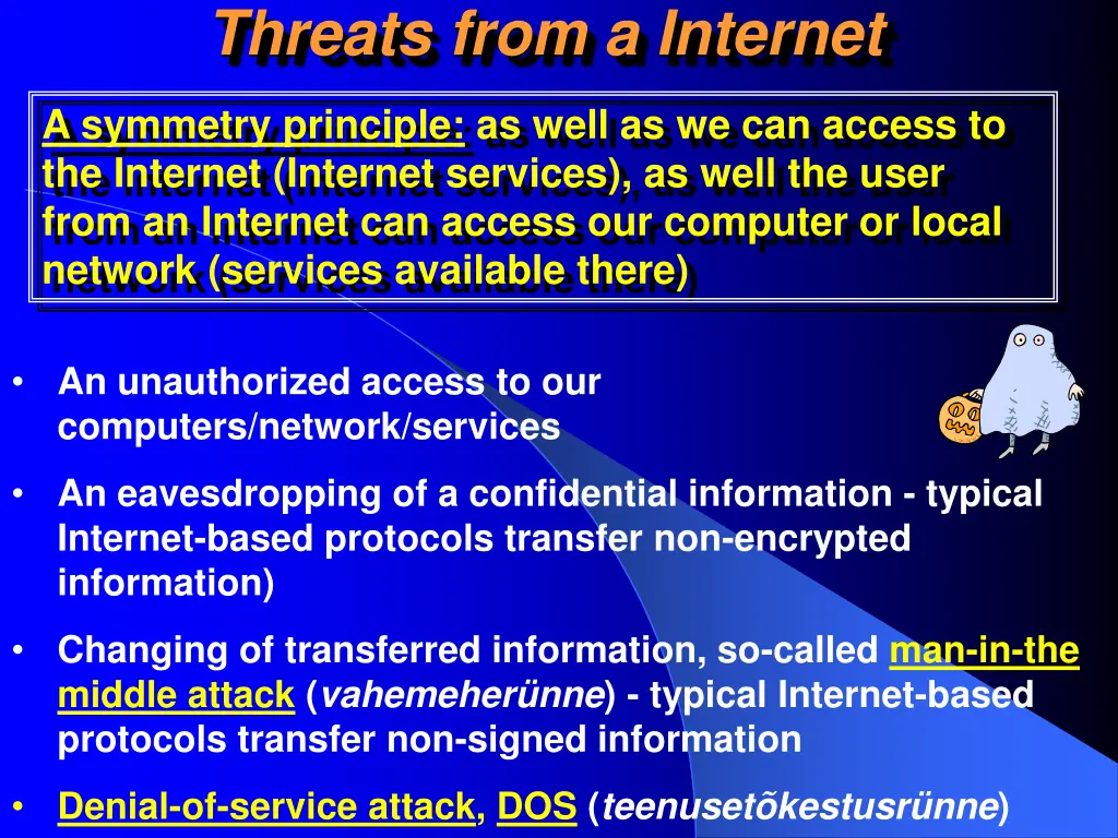 threats from a internet