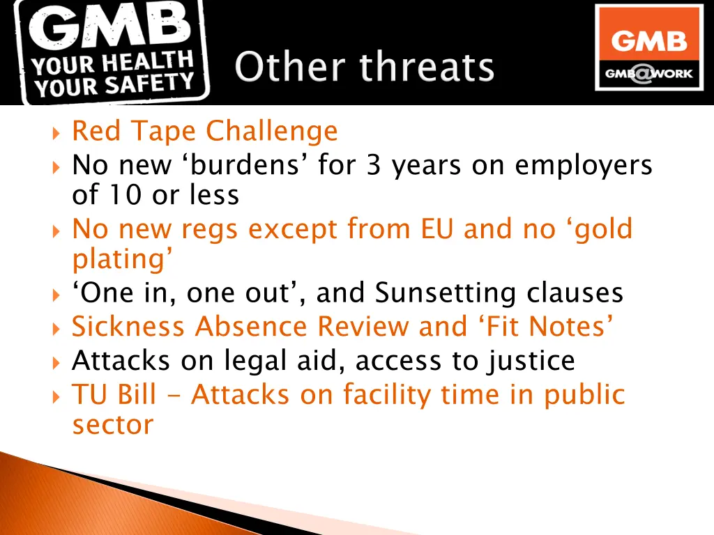 red tape challenge no new burdens for 3 years