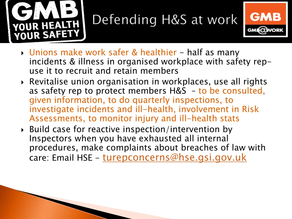 unions make work safer healthier half as many