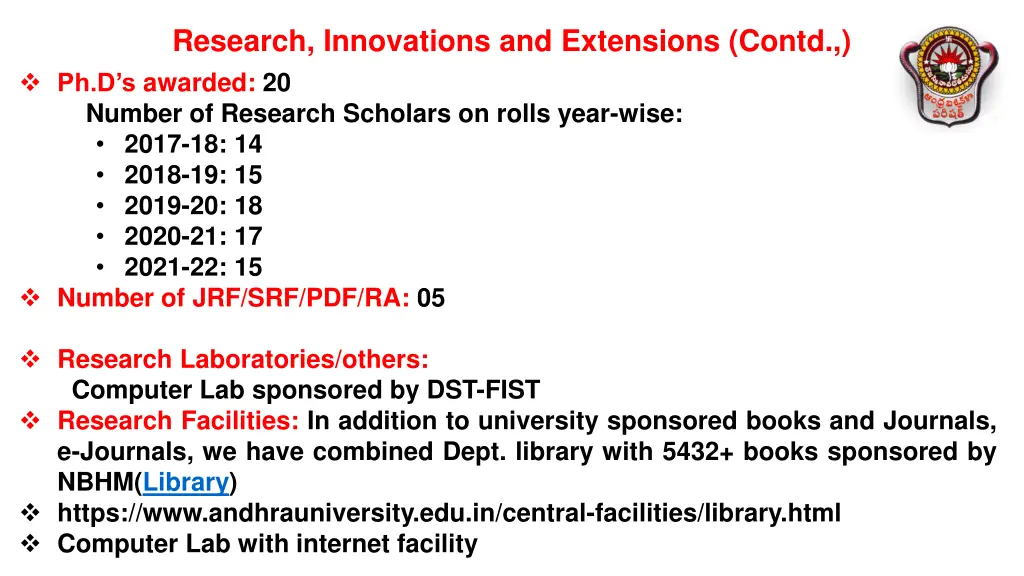 research innovations and extensions contd 5