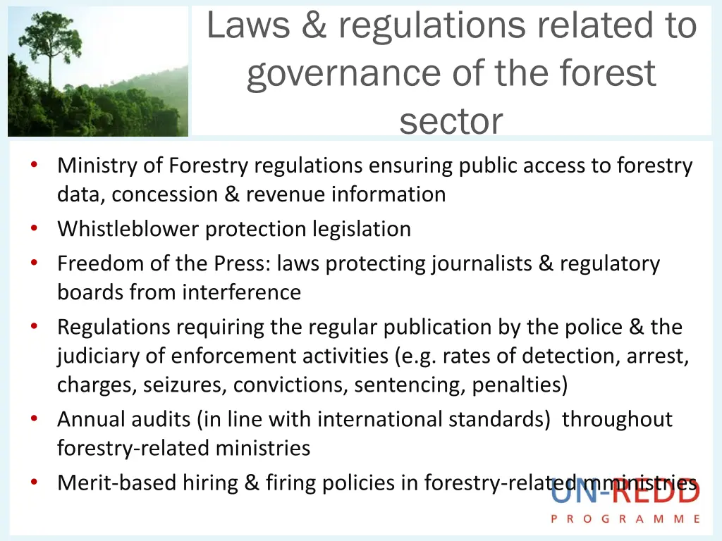 laws regulations related to governance