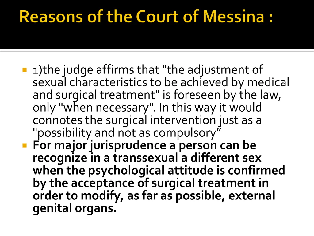 1 the judge affirms that the adjustment of sexual