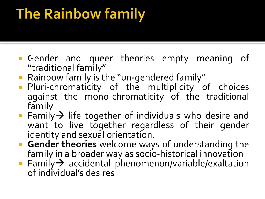 gender and queer theories empty meaning