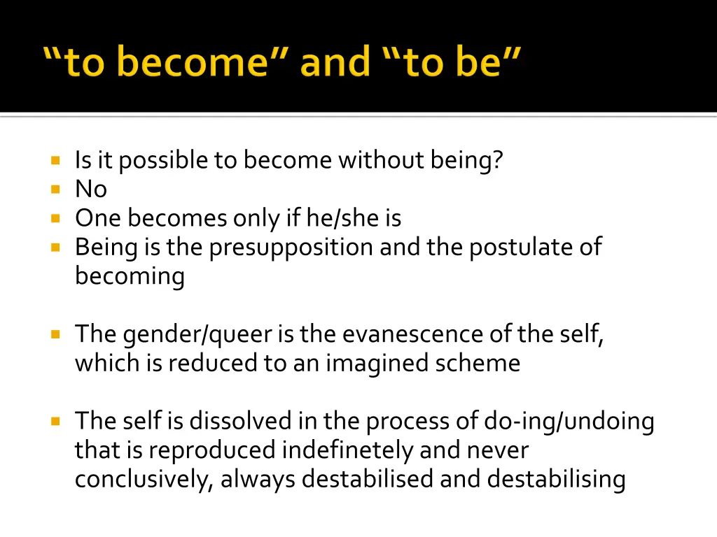 is itpossibletobecomewithout being