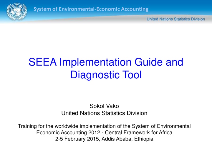 system of environmental economic accounting