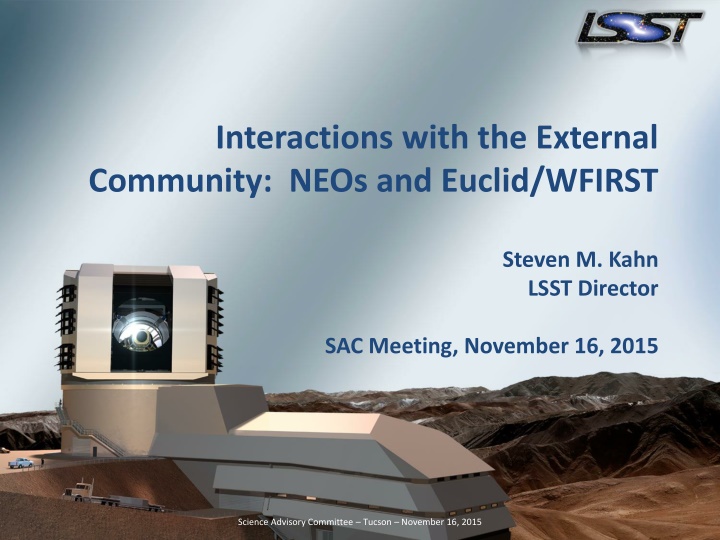 interactions with the external community neos