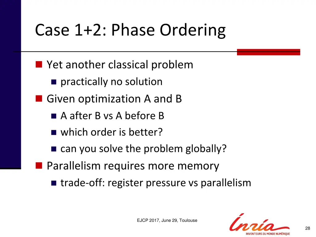 case 1 2 phase ordering