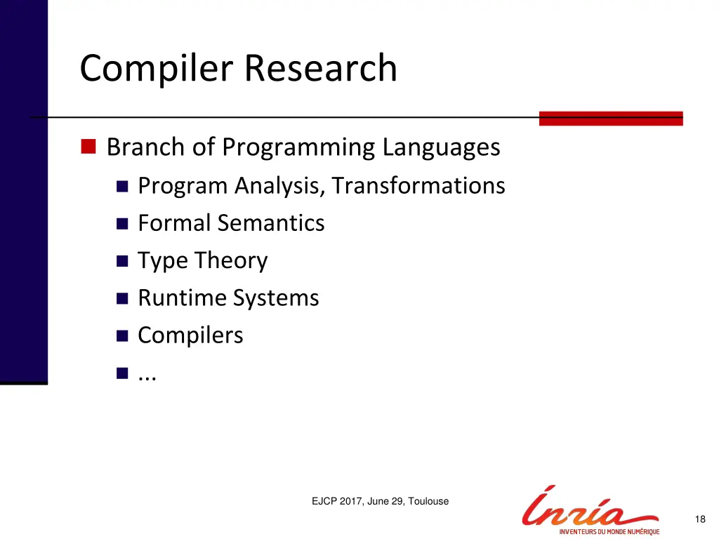 compiler research