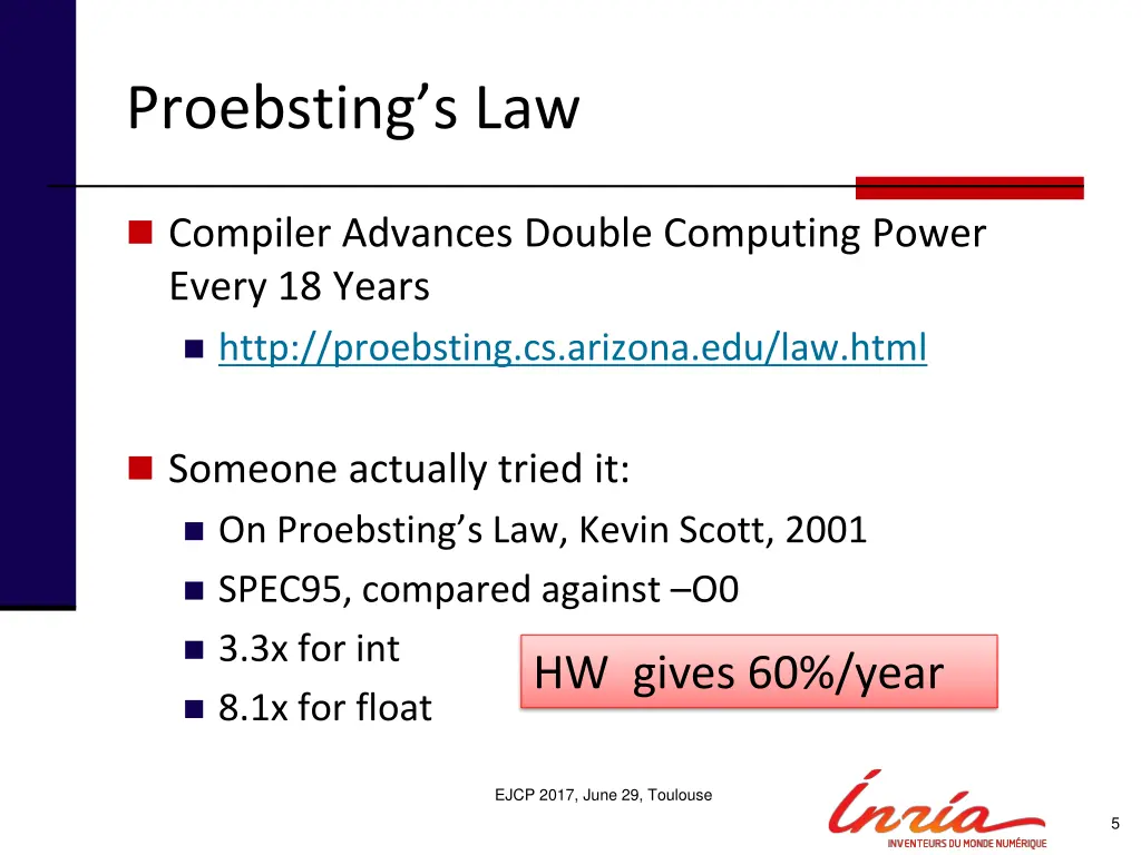 proebsting s law